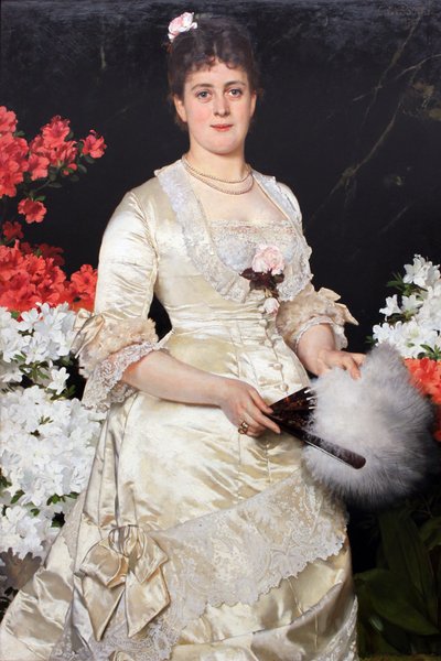 Signora Hedwig Woworsky da Karl Gussow